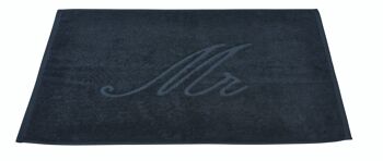 Tapis de salle de bain STYLE MR 50x70cm Noir 2