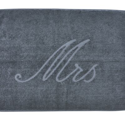 Tapis de bain STYLE MRS 50x70cm anthracite