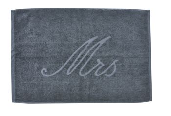 Tapis de bain STYLE MRS 50x70cm anthracite 1