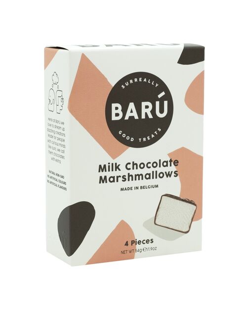 Milk Chocolate Marshmallows 54g/4pcs
