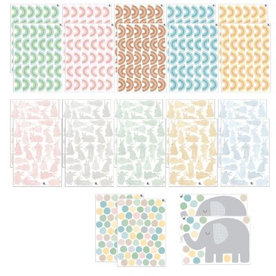 Baby decorative adhesive pack 24 packages