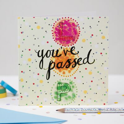 'Passed Your Driving Test' Greeting Card'