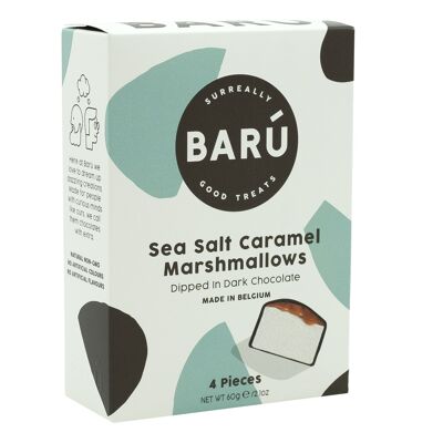 Dark Chocolate & Sea Salt Caramel Marshmallows 60g / 4pcs