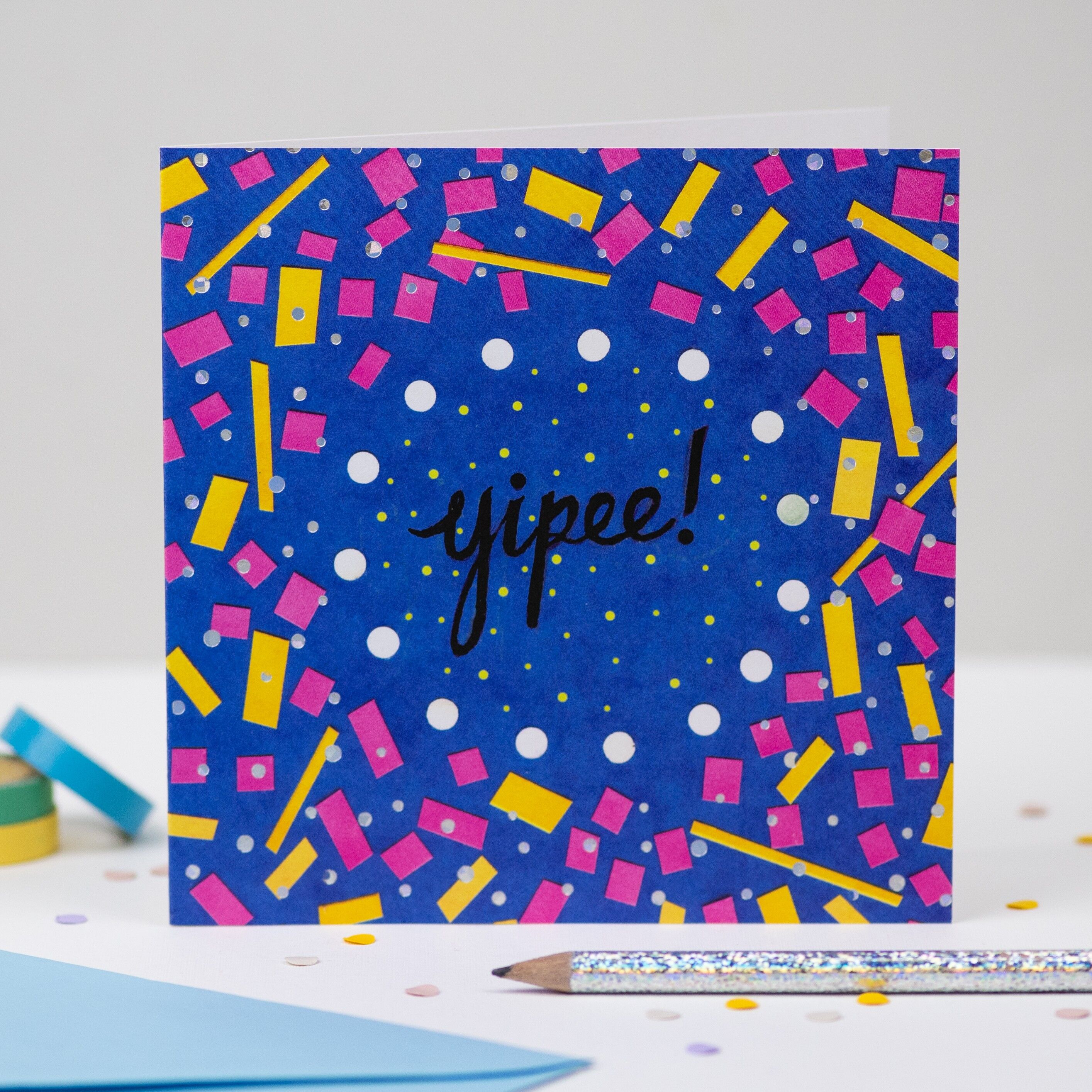 'Sì!' Biglietto d'auguri