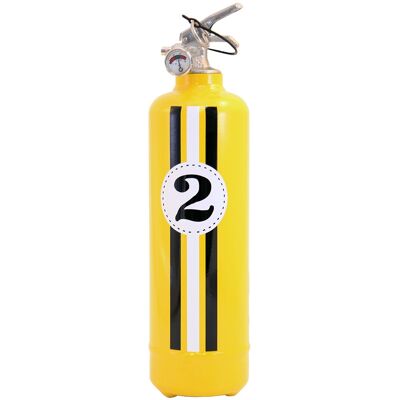Fire extinguisher - Between 2 Retros Fangio yellow