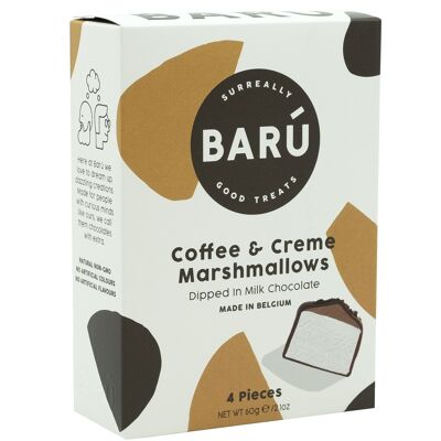 Milk Chocolate with Coffee & Creme Marshmallows 60g / 4pcs