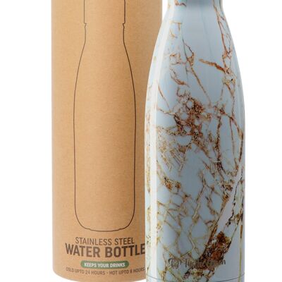 Drinking Bottle - Marble Gold