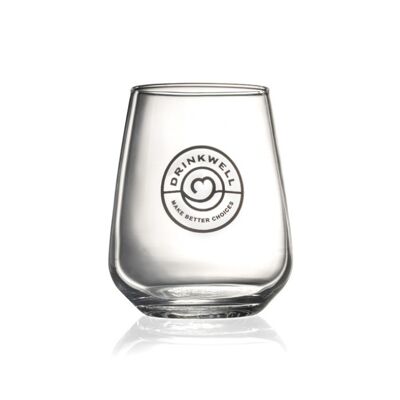 DrinkWell Stemless Wine Glass