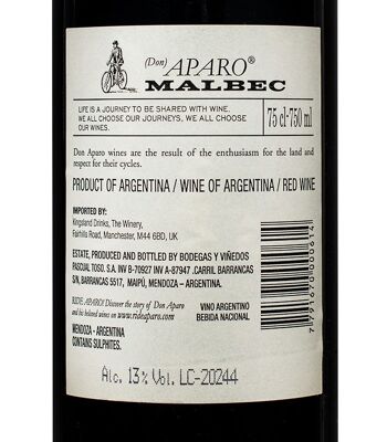 Don Aparo Malbec 2