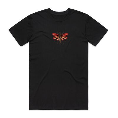 Death Moth T-Shirt Front Black