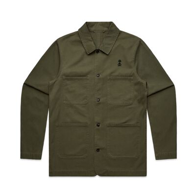 Military Green Chore Jacket