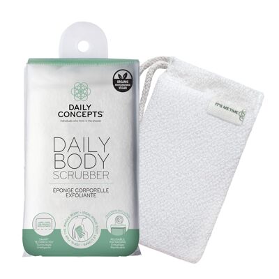 Daily Body Scrubber reusable packaging