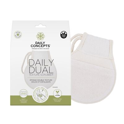 Daily Dual Texture Scrubber carton packaging