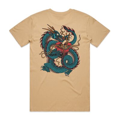 Dragonoodle Tan T-Shirt