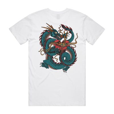 Dragonoodle White T-Shirt