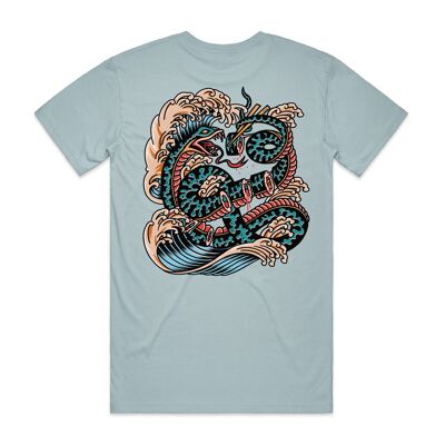Snake Sushi Aqua T-Shirt