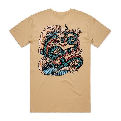 Snake Sushi Tan T-Shirt
