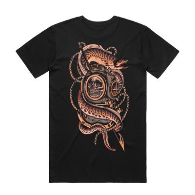 Moray Skull Black T-Shirt