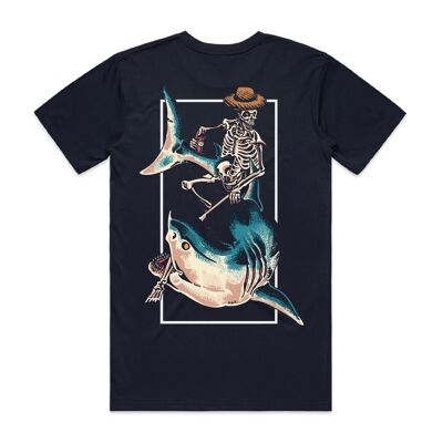 Chill Rider Navy T-Shirt