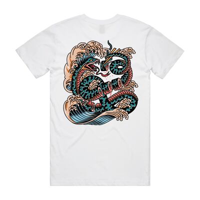 Snake Sushi White T-Shirt