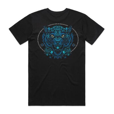 Azure Jaguar Black T-Shirt