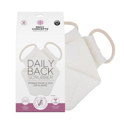 Daily Back Scrubber carton packaging