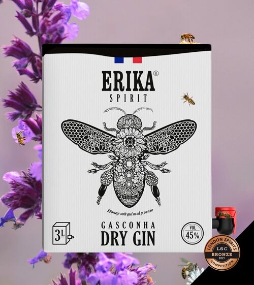Erika Dry Gin 3 litres BIB