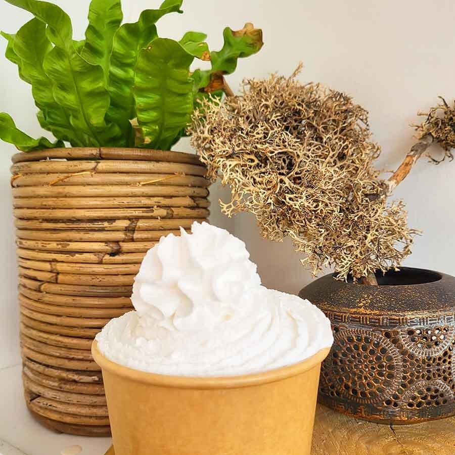 Doccia panna montata 200ml-Fiore di cotone