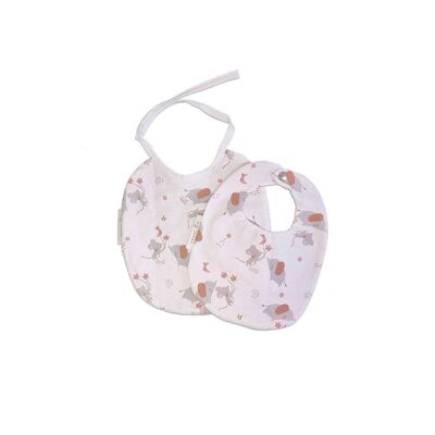 Girl bib - Gots-130g