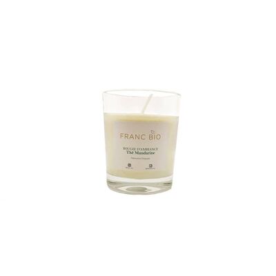 Scented candle - Tangerine tea-Oak