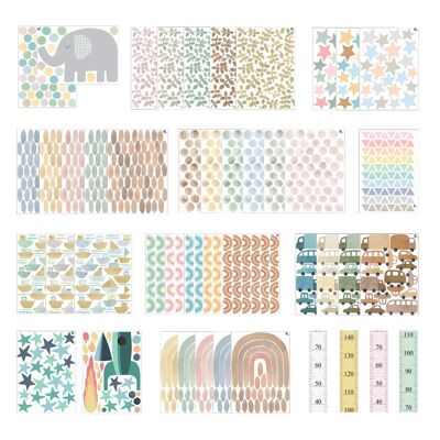 Kids decorative adhesive pack 45 packs