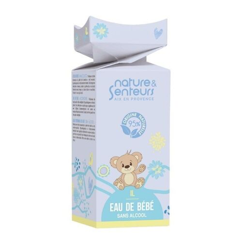 Eau de Bebe hipoalergénica 50ML - Niño (6 + 1 tester)