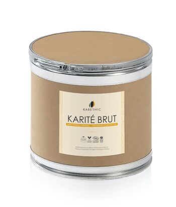 Beurre de karité brut Karethic - frais, biologique et équitable - 5 kg - Conditionné dans un fût 2