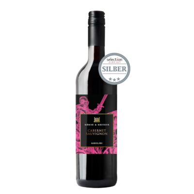 King & Warrior - Cabernet Sauvignon - dealcoholized red wine
