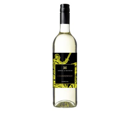 King & Warrior - Chardonnay - vin blanc désalcoolisé