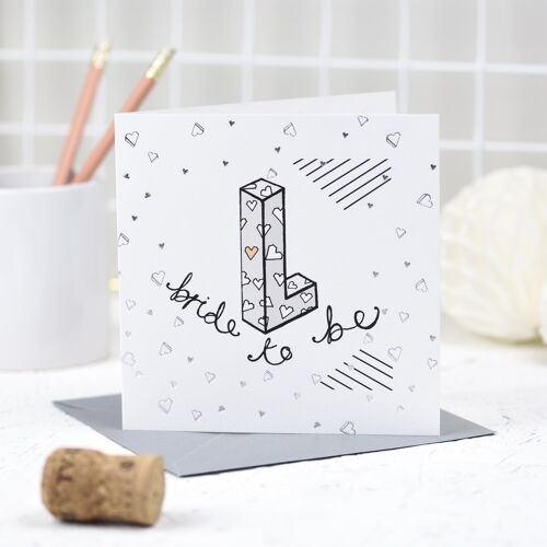 'Bride To Be' Greeting Card
