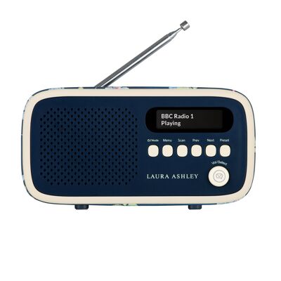 VQ - Dexter - Digital DAB / DAB+ Radio - Laura Ashley - Elveden Navy