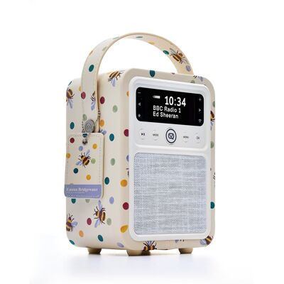 VQ - Monty - Digital DAB / DAB+ Digital Radio & Bluetooth Speaker - Emma Bridgewater - Polka Bee