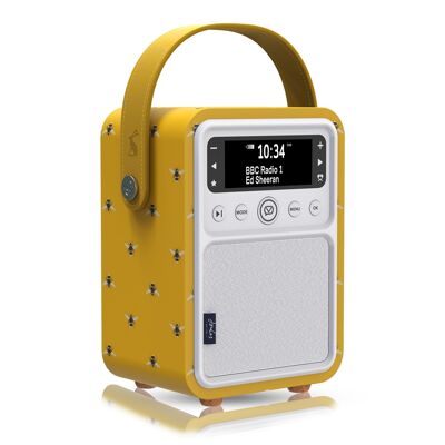 VQ - Monty - Digital DAB / DAB+ Radio & Bluetooth Speaker - Joules - Bees