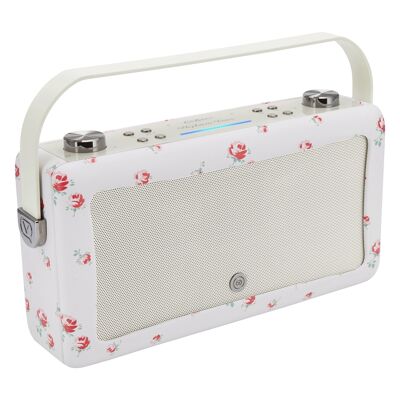 VQ - Hepburn Voice - Alexa Voice Activated Smart Speaker with Bluetooth - Cath Kidston - Scattered Rose