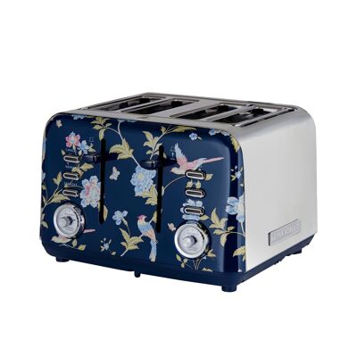 VQ - Laura Ashley - 4-Slice Toaster - Elveden Navy