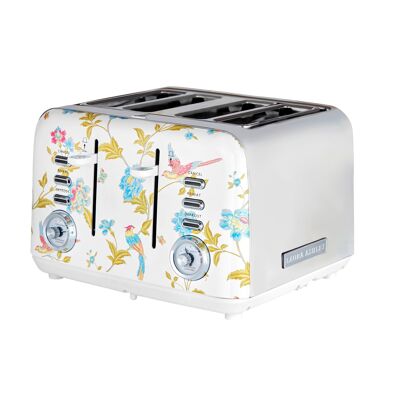 VQ - Laura Ashley - 4-Slice Toaster - Elveden White