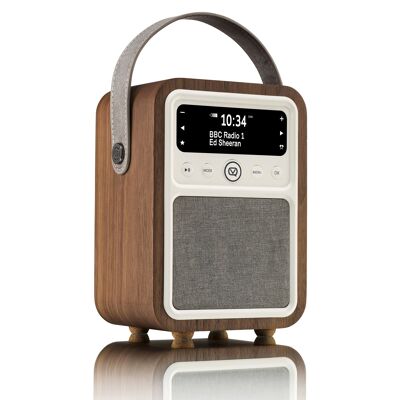 VQ - Monty - DAB/DAB+ Digital Radio & Bluetooth Speaker - Walnut