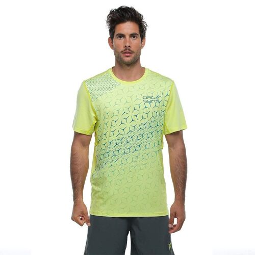 Drac Print T-Shirt - Yellow