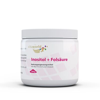 Inositol + Ácido Fólico (200g)