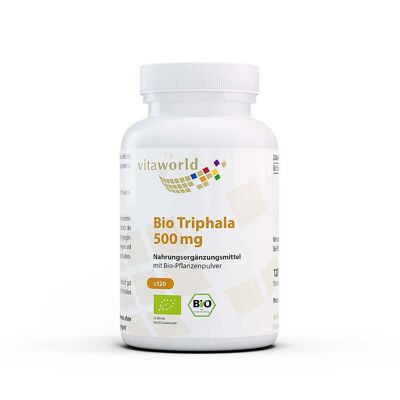 Triphala Bio 500 mg (120 gélules)