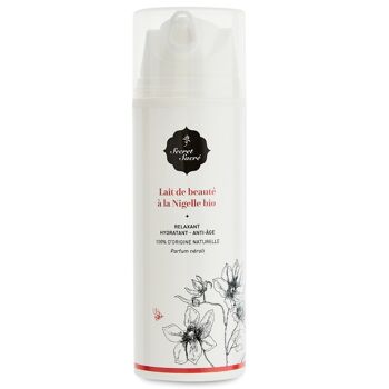 Lait de Beauté à la Nigelle BIO Nigella Sativa Cumin noir 1