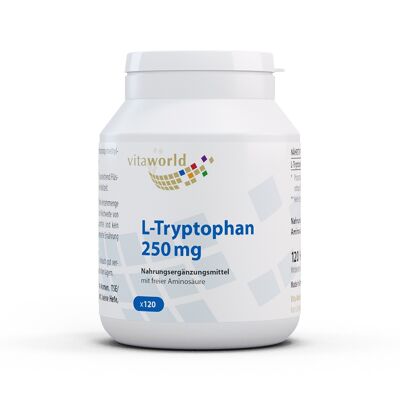 L-triptófano 250 mg (120 cápsulas)