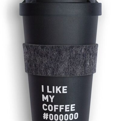 I like my coffee - anthracite