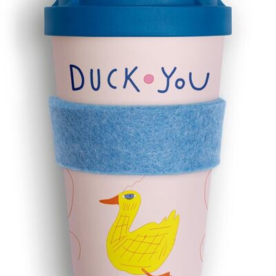 duck you - blue